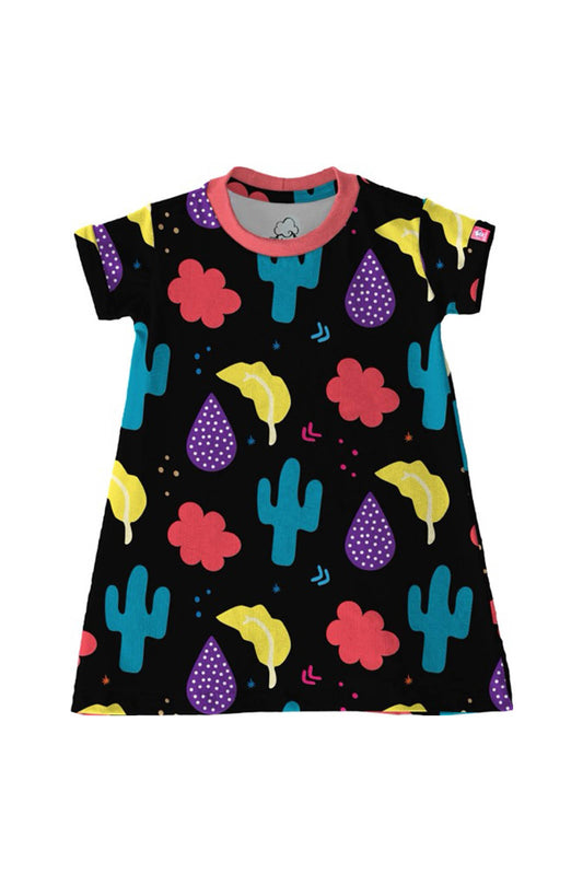 VESTIDO TRAPEZIO - CACTUS PT