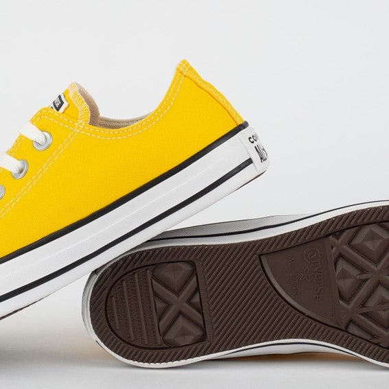 TENIS CHUCK TAYLOR ALL STAR AMARELO/PRETO