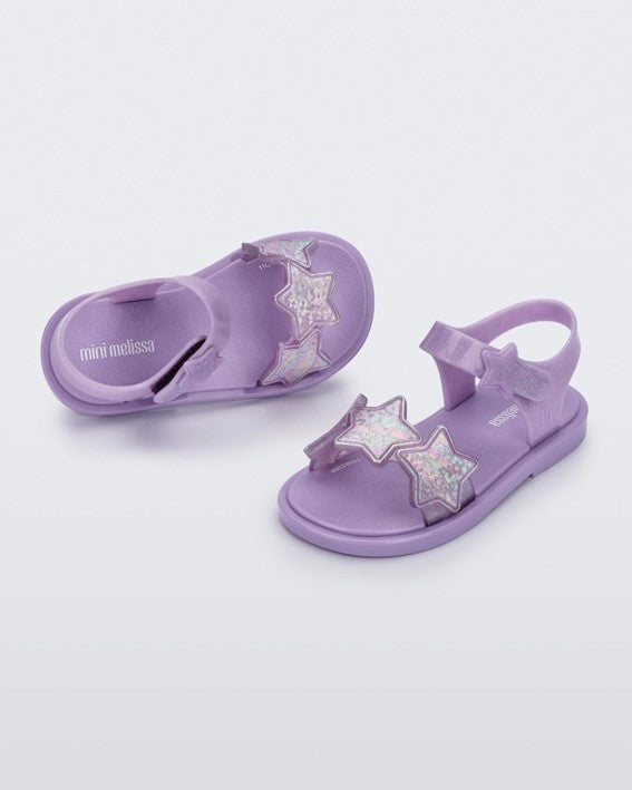 MINI MELISSA SPARKLY BABY LILAS GLITTER