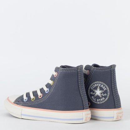 TENIS CHUCK TAYLOR ALL STAR CANO ALTO GRAFITE/AMENDOA