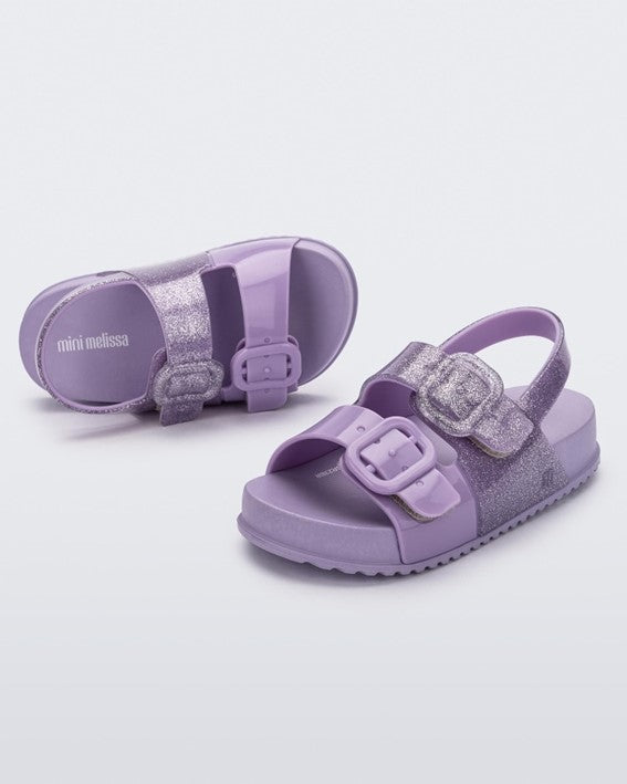 MINI MELISSA COZY BABY LILAS/GLITTER