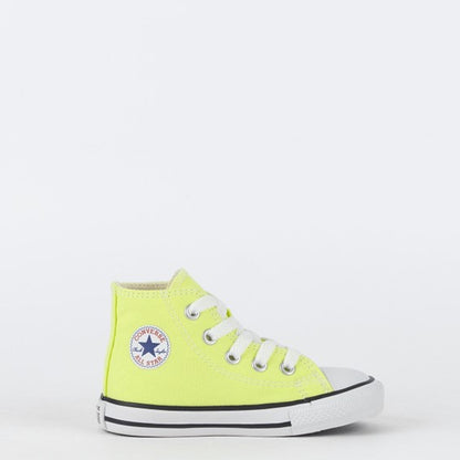 TENIS CHUCK TAYLOR ALL STAR CANO ALTO SEASONAL VERDE CITRICO