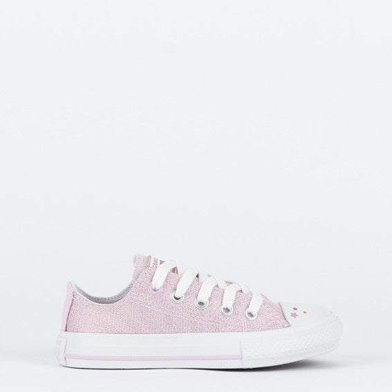 TENIS  CHUCK TAYLOR ALL STAR METAL ROSA/LILAS CLARO