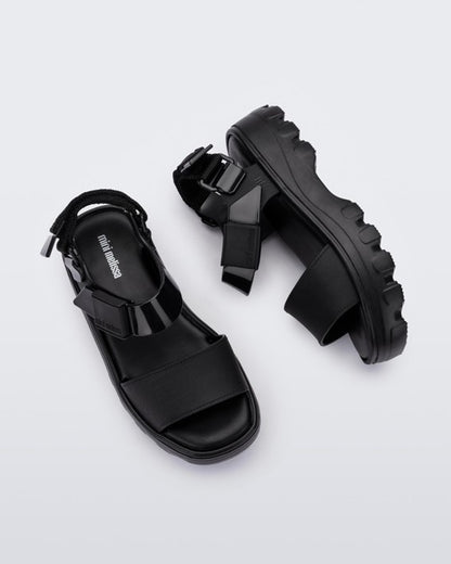 MINI MELISSA KICK OFF SANDAL INFANTIL PRETO