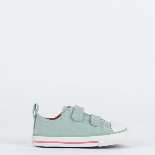 TENIS CONVERSE CHUCK TAYLOR ALL STAR 2V OX SEASONAL + 1 VERDE MENTA