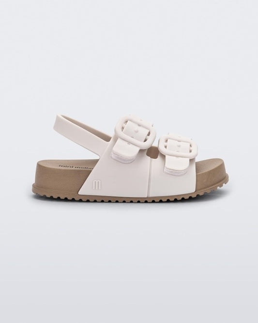 MINI MELISSA COZY BABY MARROM/BRANCO