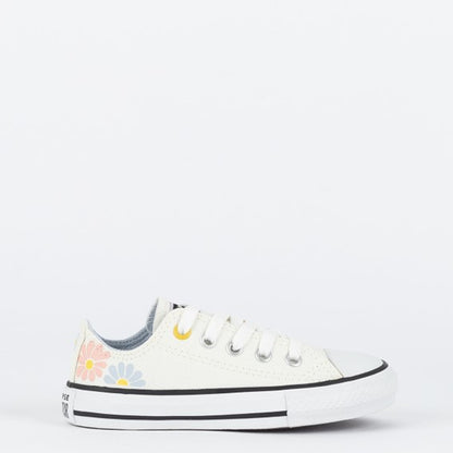 TENIS CHUCK TAYLOR ALL STAR OX NATURE IN BLOOM AMENDOA ROSA MAMAO