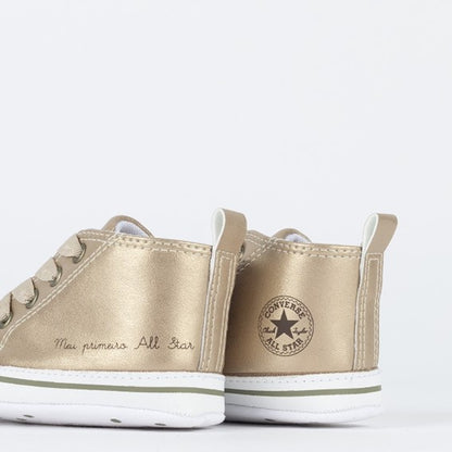 TENIS CHUCK TAYLOR ALL STAR MY FIRST ALL STAR OURO