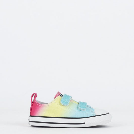 TENIS CONVERSE CHUCK TAYLOR ALL STAR 2V OX HYPER BRIGHTS TURQUESA CLARO