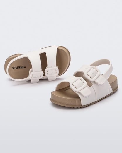 MINI MELISSA COZY BABY MARROM/BRANCO