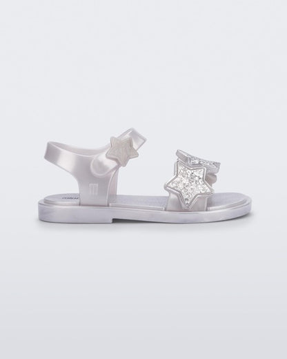 MINI MELISSA SPARKLY BABY BRANCO PEROLADO