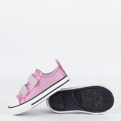 TENIS CHUCK TAYLOR ALL STAR 2V PINK FLUOR/VIOLETA