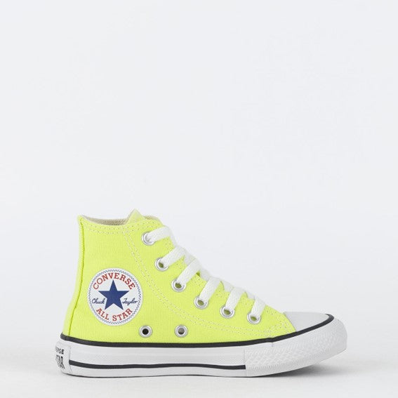 TENIS CHUCK TAYLOR ALL STAR CANO ALTO SEASONAL VERDE CITRICO