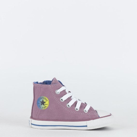 TENIS CHUCK TAYLOR ALL STAR CANO ALTO ROXO/AZUL ANCESTRAL