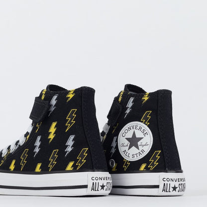 TENIS CONVERSE CHUCK TAYLOR ALL STAR 1V HI BOLTS  PRETO CIMENTO